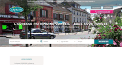 Desktop Screenshot of ladresse-briissousforges.com